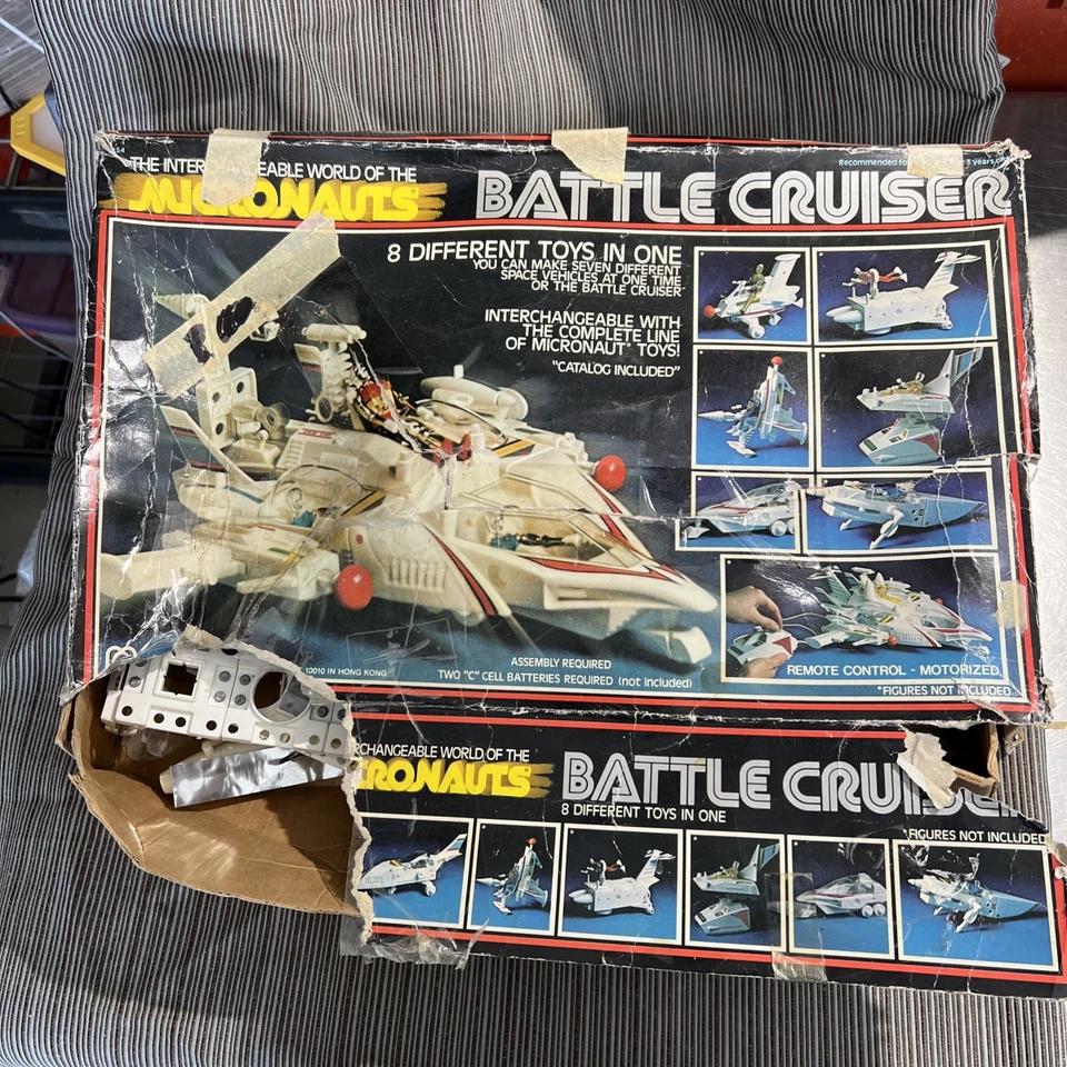 Micronauts Battle Cruiser With Box And Instructions - Image 1 of 4
