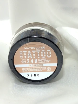 Sombra de ojos Maybelline Color Tattoo 24 horas #15 Front Runner crema gel sombra NUEVO Foto 1 de 3
