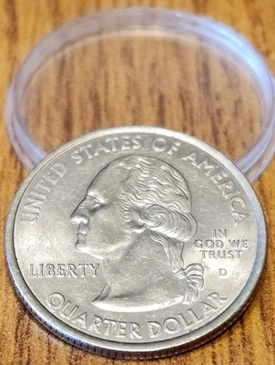 Black Friday Sale-2001D North Carolina State Collectible Quarter from Bank Rolls - Image 1 of 4