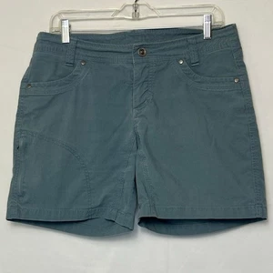 Kuhl Damen Gr.10 Blau Splash Shorts 6078 Outdoor Wandern Aktiv Freizeit Sommer - Bild 1 von 8