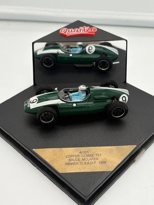 1:43 QUARTZO 4101 COBRE CLIMAX T51 BRUCE MCLAREN F1 US GP 1959 Foto 1 de 4