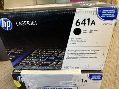 HP LaserJet 641A C9720A  Toner Cartridge 4600 4650 Genuine NEW SEALED - Image 1 of 2