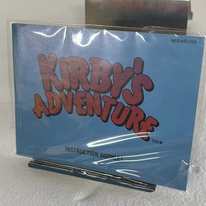 ORIGINAL Nintendo NES KIRBY'S ADVENTURE Anleitung Booklet Manual Book only - Bild 1 von 2