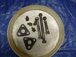1984 Suzuki LT 125 Front Lower Engine Mounts and Lower Engine Bolts & Nuts - Picture 1 of 2