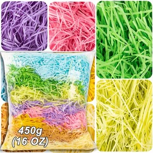 Multicolor Craft Shredded Paper Grass for Easter Baskets and Gift Wrapping - ... - Picture 1 of 7
