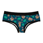 Womens Sloth Panties Cute Bikini Brief Funny Graphic  Novelty Underwear For