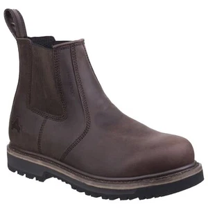 Amblers Carlisle braun Herren Vollkorn wasserdicht Lederstiefel - Bild 1 von 4