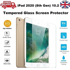 Protezione Schermo Vetro Temperato Ultra Sottile per Nuovo iPad 8a Generazione (2020) 10,2 Pollici - Foto 1 di 12
