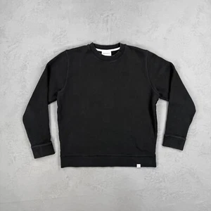 Norse Projects Black French Terry Crewneck Sweatshirt Fits Men's Small - Picture 1 of 3