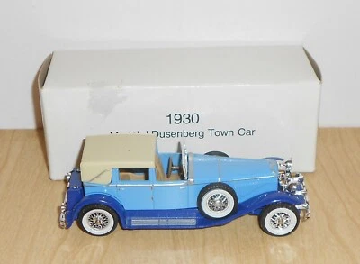 Matchbox MODELS OF YESTERYEAR Y4-4.28(S) 1930 MODEL J DUESENBERG TOWN CAR - Image 1 of 4