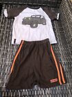 Boys Land Rover / Jeep T-shirt And Shorts Set Age 7-8 Years From TU