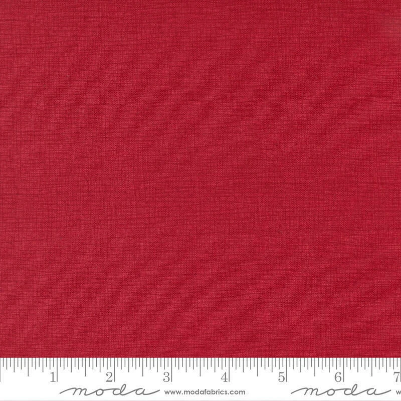 Moda CAROLINA LILIES Ruby 48626 191 Quilt Fabric By The Yard - Robin Pickens - Image 1 of 1