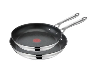 Jamie Oliver by Tefal Cook Smart 2-tlg. Pfannenset 28cm 24cm Edelstahl Induktion - Bild 1 von 1