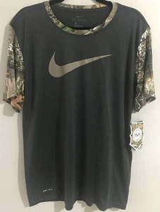 Nike Dri-Fit Short Sleeve Anti-Odor Legend Realtree T-shirt NWT #M21931 Large - Picture 1 of 4