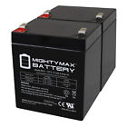 Mighty Max 12V 5Ah F2 SLA Replacement Battery for Razor W13111201003 - 2 Pack