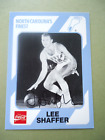 Lee Shaffer - 1989 Autographed Basketball Card # 136 - North Carolina