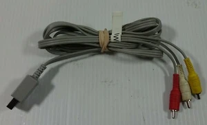 Cable AV compuesto Nintendo Wii (RVL-009) auténtico fabricante de equipos originales - Imagen 1 de 5