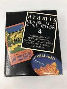 Aramis Classic Mug Collection Willard Brown Palace Breakers America Grand Hotels - Picture 1 of 12