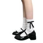 Women Crew Socks Ballet Style Boot Socks Socks Over Calf Socks Ankle Socks