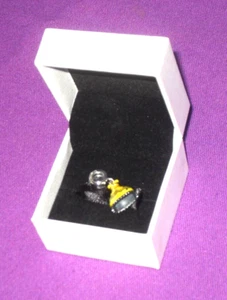 Genuine Pandora Disney Princess Belle Dress Charm Enamel Sterling Silver S925ALE - Picture 1 of 6