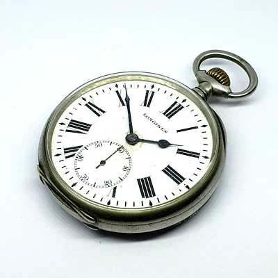 Reloj Bolsillo Antiguo LONGINES Cara Abierta - 1089 Foto 1 de 4