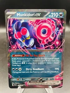 Pokemon Munkidori ex 037/064 Shrouded Fable Double Rare Holo NM - Picture 1 of 2