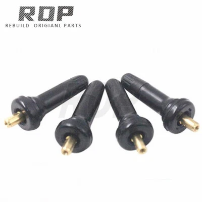 Kit de servicio 4x sensor de presión de neumáticos TPMS vástago de válvula para 2017-2008 2008 2018 Foto 1 de 4