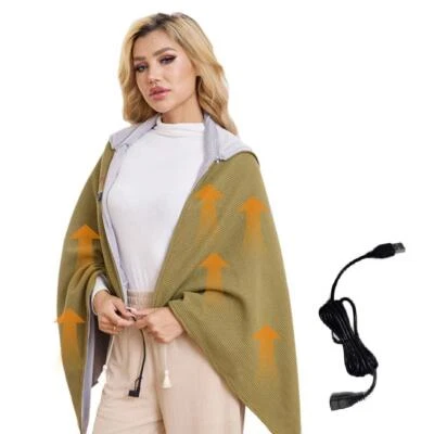 Heating Scarf Electric Blanket Outdoor Blanket M4D5 I7M8 F3Q9 N7D4 O8J9 Q2L4 - Image 1 of 4