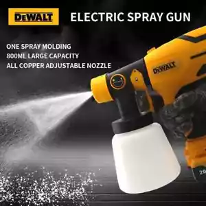 DEWALT Electric Spray Paint Gun 800ML Cordless Paint Sprayer Electric Paint - UK - Picture 1 of 7