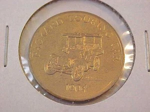 1969 Franklin Mint Commemorative Car Token 1904 Packard Touring Car - Picture 1 of 2