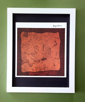 Yayoi Kusama | 1990's Artistic Pop Art Print Signed | Mounted and Framed | - Image 1 of 3