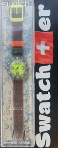 Swatch Scuba 200 Watch SPRAY UP SDN103 New Old Stock - Picture 1 of 6