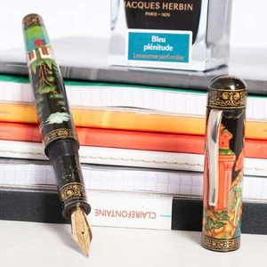 Artus Great Cities of the World Moscow St. Basil Cathedral Fountain Pen - Preown - Picture 1 of 10