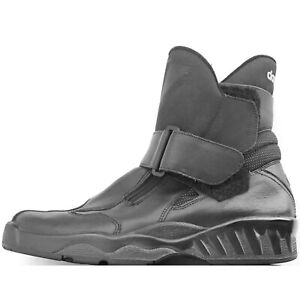 DAYTONA Motorcycle Boots Ankle Leather Hook Loop Buckle Zip Waterproof 42 Us8.5