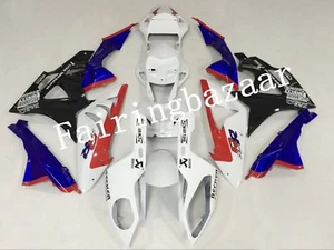 Fit for 2009-2014 S1000RR White Blue Black ABS Injection Bodywork Fairing Kit  - Picture 1 of 7