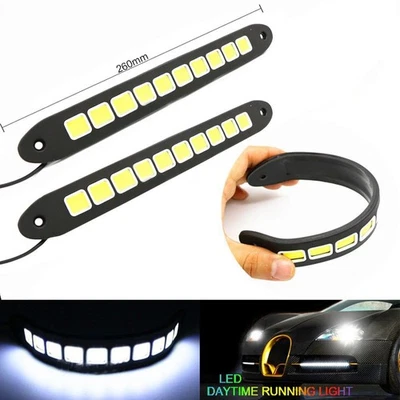 Lights Daytime Running Car Daytime Exterior Lights Running Accessories - Image 1 of 4