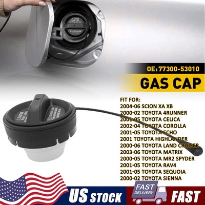 para TOYOTA GAS CAP 2002-2004 TACOMA Corolla 2000-2002 4Runner Sienna 77300-53010 - Imagem 1 de 4