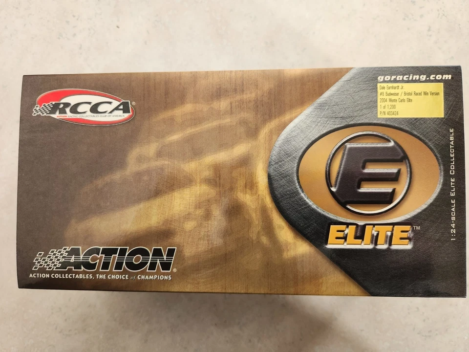 Rcca Dale Earnhardt Jr 8 Budweiser 2004 Monte Carlo Elite Bristol victoria en carreras... Foto 1 de 3