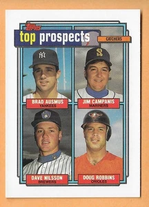 TOP PROSPECT - CATCHERS #58 - TOPPS NM-MT 1992 - Picture 1 of 2
