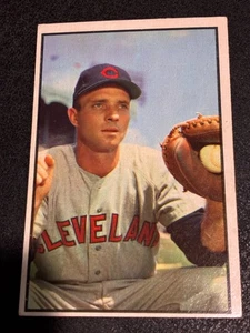 1953 Bowman Color Jim Hegan #102 - EX - No Creases Sharp Corners - Picture 1 of 2