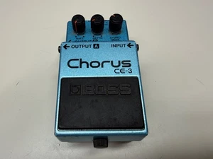 PEDAL EFECTOS GUITARRA BOSS CHORUS CE-3 FUNCIONANDO PEDAL BONITO - Imagen 1 de 8