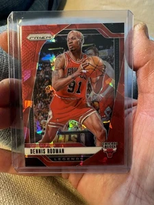 2025 Panini Prizm Red Diamonds! Dennis Rodman Karte 277 Legenden - Bild 1 von 3