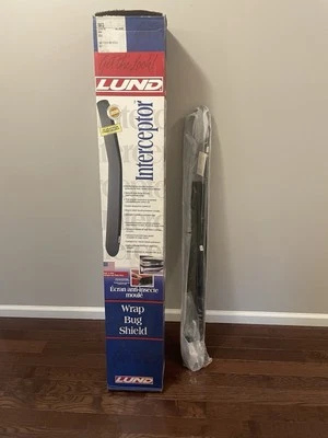 Bug Air Deflector Hood Protector Dodge Ram 02-05, Lund 18413, SMOKE - Image 1 of 4