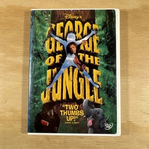 Disney's George of the Jungle (DVD, 1997) Brendan Fraser Movie RARE OOP - Picture 1 of 7