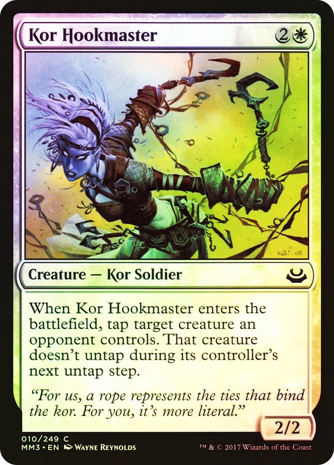 MTG FOIL Kor Hookmaster  - Modern Masters 2017 #010 - Image 1 of 1