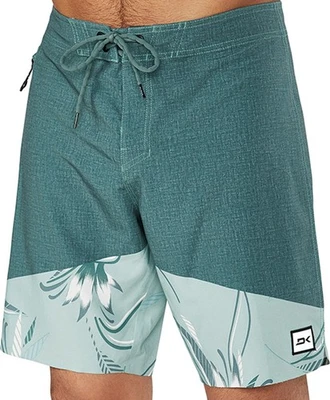 Dakine Hombre Storm Boardshorts 32 Coastal Green Noosa Palm Board Shorts Nuevo Foto 1 de 2