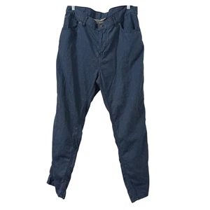 Eidos Made in Italy Canvas Stone Wash Blue Jeans Womens Size 36 Cotton - Picture 1 of 5