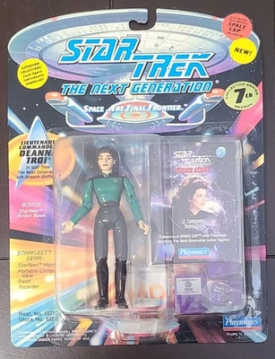 Star Trek TNG Action Figure -LIEUTENANT COMMANDER DEANNA TROI - 1994 SEALED - Image 1 of 4