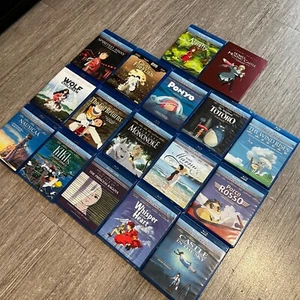 STUDIO GHIBLI BluRay Anime Movies - 17-SET LOT plus BONUSES! - Picture 1 of 2