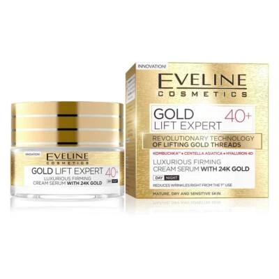 Gesichtscreme Eveline Cosmetics 24K Gold Creme 40+ Gesichtspflegecreme - Bild 1 von 4